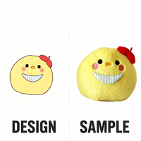 Jouets hochets doux en peluche personnalisés pour bébés, poupées apaisantes en forme d'animaux pour nourrissons, sac en peluche personnalisé pour le recyclage
