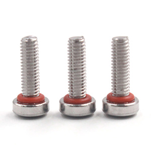 2-56 4-40 <strong>6-32</strong> 8-32 M2 M3 M4 M5 M6 M7 M8 M10 Torx Pan Head Tamper Proof Water Proof O Ring Stainless Steel Self Sealing <strong>Screws</strong> - Product Image 2