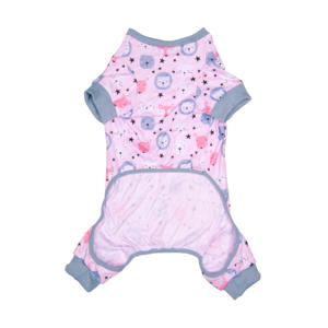 Produsen katun pakaian Anjing khusus jas hujan piyama Hoodie anjing desain baru warna-warni - Product Image 3