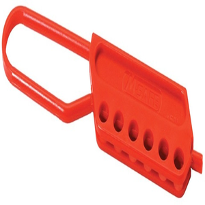 30x पीएलसी ms01 m-सुरक्षित भारी शुल्क नायलॉन लॉक हास्प, 7x2x1 ", लाल - Product Image 1