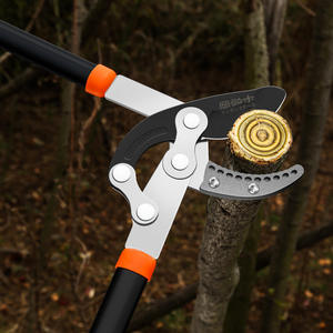 กรรไกรตัดกิ่งรูปปากฉลาม 76 ซม. เหล็กอัลลอยด์ เครื่องมือตัดแต่งกิ่งสำหรับสวนผลไม้ พร้อมเคลือบเทฟลอน ท่อโค้งรุ่นอัพเกรด - Product Image 4