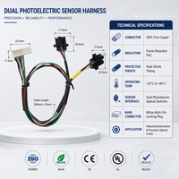 Kabel Rakitan Terminal Kabel Harness JST XH 2.54mm 10-Pin dengan Housing Nylon Putih dan Kawat Tembaga Murni untuk Papan Sirkuit Kontrol PCB