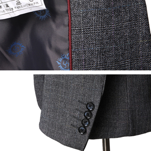 Personnalisé <span class=keywords><strong>Vintage</strong></span> Gentleman Classique Mode Slim Fit Costumes d'affaires pour hommes Trois pièces Robe de marié - Product Image 5