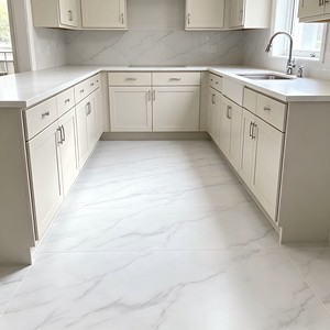 Piastrella in Ceramica Lucida 300x600mm Effetto Marmo Bianco <span class=keywords><strong>Jazz</strong></span>, Direttamente dalla Fabbrica, per Villa Moderna, Ingresso, Bagno di Lusso - Product Image 4