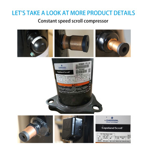 Original VR30KM-PFS-582 Fixed Speed Scroll Compressor 11102010000038 Air Conditioning <b>Refrigeration</b> Compressor HVAC Spare Parts - Product Image 3