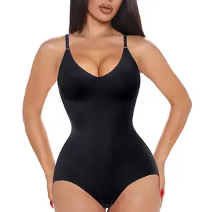 Wholesale Full Body Shaper Slimming Tummy Control Seamless One Piece Plus Size Shapewear Bodysuit Women's Body Suits Shape Wear