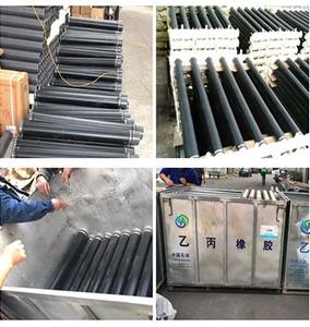 Tuyau d'aération <span class=keywords><strong>microporeux</strong></span> à membrane QK-WBG EPDM avec roulement et boîte de vitesses pour pisciculture étangs lacs rivières usines de traitement de l'eau - Product Image 3