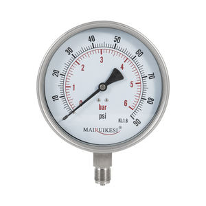 प्रीमियम गुणवत्ता उच्च सटीकता सदमे प्रमाण विस्तृत श्रृंखला औद्योगिक उपकरण दबाव माप मशीनरी के लिए सूखे दबाव गेज - Product Image 5