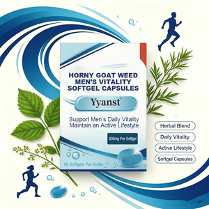 Capsules de soutien à la vitalité masculine : Complément énergétique à base de plantes (Horny Goat Weed) pour maintenir un mode de vie actif chez l'homme actif - Product Image 3
