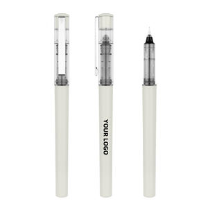 ปากกาเจล0.5มม. สีดำของเหลวพลาสติกตรงพร้อมโลโก้ตามสั่งพิมพ์ยี่ห้อ TY สำหรับใช้ในสำนักงานและโรงเรียน - Product Image 3