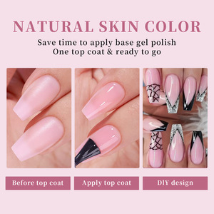 Uñas postizas de gel suave al por mayor, puntas pre-diseñadas cuadradas medianas, puntas de uñas francesas de cobertura completa - Product Image 3