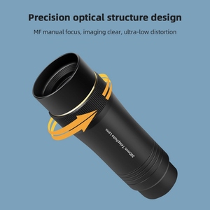 300MM Phone Telephoto Lens for <strong>Smartphone</strong> Zoom Lens 10X with Universal Lens Clip Cleaning Cloth Storage <strong>Bag</strong> - Product Image 2