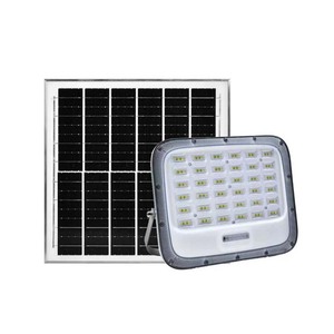 ไฟสปอร์ตไลท์ LED พลังงานแสงอาทิตย์ 75 LED 120 ลูเมน/วัตต์ สำหรับภายนอกอาคาร กันน้ำ ติดตั้งบนพื้นผิว พร้อมรีโมทคอนโทรล - Product Image 3