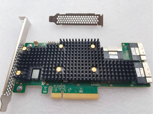 Adaptador de almacenamiento Tri-Mode Enterprise 24G, tarjeta controladora de 24 puertos internos SAS SATA NVMe PCIe4.0 9600-24I para servidor de centro de datos S - Product Image 6