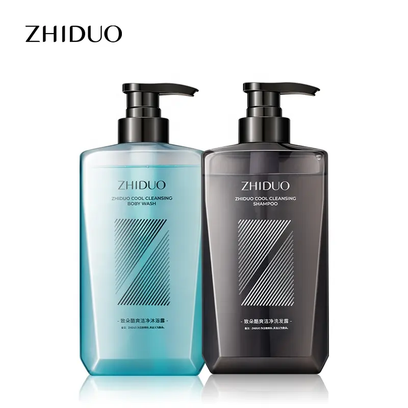 Zhiduo – shampooing nettoyant Cool et Zhiduo nettoyant pour le corps, couleur OEM personnalisée