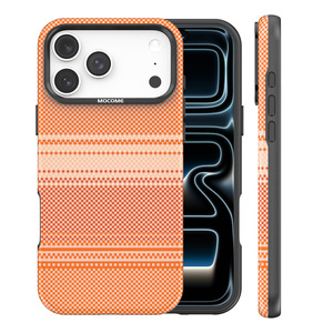 เคสโทรศัพท์แม่เหล็กหนังสีรุ้งสำหรับ iPhone 17 PRO MAX เคสป้องกันเนื้อคาร์บอนไฟเบอร์กันกระแทก - Product Image 1