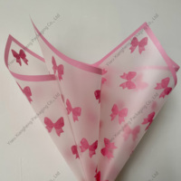 Kertas Pembungkus Bunga Desain Baru dengan Pita, Grosir, untuk Hari Valentine