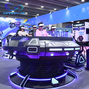 เครื่องจำลองเสมือนจริงแบบยูเอฟโอ VR 360สำหรับสวนสนุกเครื่องจำลองเสมือนจริงเครื่อง9D VR แบบผู้เล่น5คนสำหรับสวนสนุก - Product Image 5