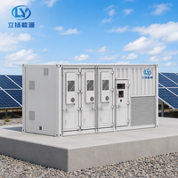 Sistem Penyimpanan Energi BESS LiFePO4 Kustom untuk Proyek Surya C&I, Cadangan Daya Off-Grid & On-Grid, Perlindungan IP65, Pendingin Udara