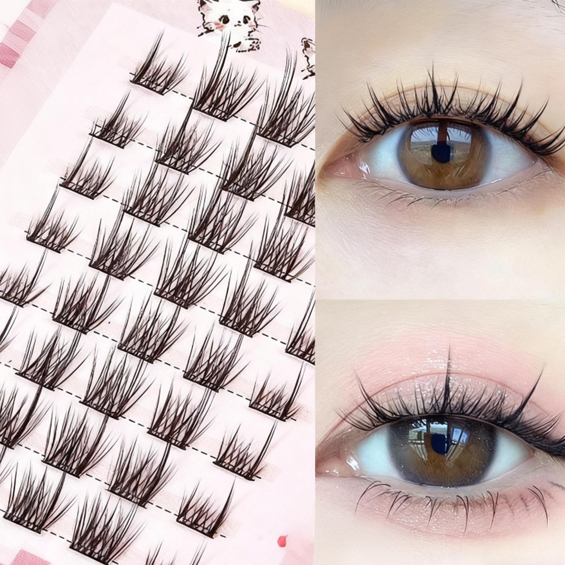 Faux cils de chat