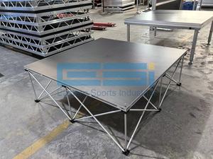 ESI Sistema de escenario elevador de aluminio modular portátil más popular Capacidad de carga de 500Kg Instalación rápida Marca personalizada para el comercio - Product Image 5