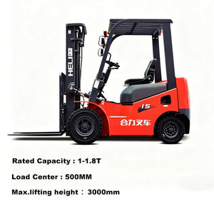 Montacargas Diésel con Capacidad de Carga de 1000-1800 kg, Altura de Elevación de 3000 mm, Montacargas de Almacén con Plataforma para Operador - Product Image 6