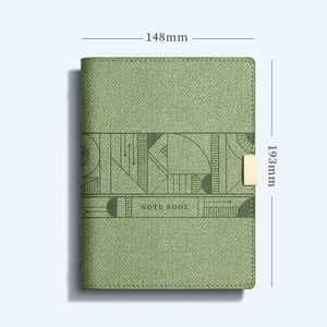 Business Gift <b>A5</b> A6 Notebook PU Leather Organizer 2026 Journals Planners and NotebooksCustom logo With Ring <b>Binder</b> - Product Image 2