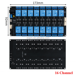 บอร์ดแยกส่งสัญญาณสื่อสารทางช่อง1 2 4 8 16ช่องโมดูล5โวลต์แหล่งจ่ายไฟไออิก I2C สื่อสารออปโต้คัปเปลอร์ XL9535-K1V5 - Product Image 6