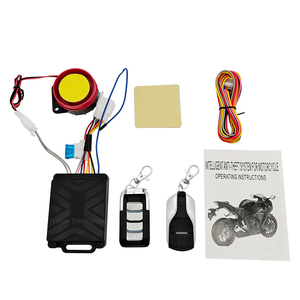 Nuevo Modelo de Sistema de Alarma Unidireccional para Motocicleta de 12V con 2 Elegantes Controles Remotos, Alarma de Arranque del Motor - Product Image 1