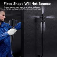 Caméra d'inspection articulée, boroscope vidéo, 2MP, 8,5/6 mm, direction à 360 degrés, professionnel, pour canalisations d'égouts, endoscope industriel USB