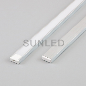 De superficie de aluminio de extrusión de disipador de calor luz Kanal Led canal del perfil de aluminio dc12v - Product Image 1