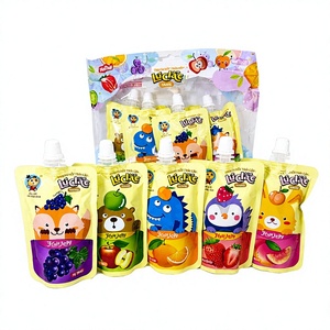 Fruit Jelly Candy Sachet <b>Kids</b> Snack Multi Flavor Soft Candy Gift Pack Custom Logo - Product Image 1