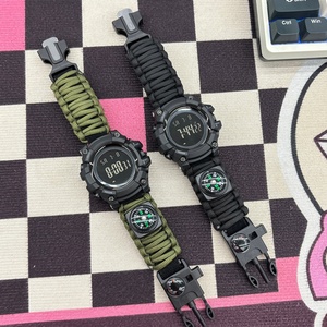 Montre de sport pour homme SHUAIKE, étanche, affichage numérique LED, multifonction, grand cadran, montre électronique, style G, montre pour homme - Product Image 6