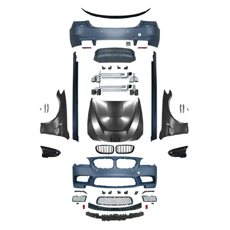 Комплект бампера для кузова bmw 5 серии f10 m5 f18 2012-2017