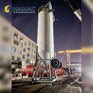 Di động xi măng Silo điện di động TRỘN BÊ TÔNG trạm trộn với xi măng Silo giá thấp dây chuyền sản xuất bán Úc - Product Image 6