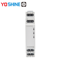 Relais miniature Yoshine scellé AC/DC 12V-24V-110V-220V 10A/16A SPDT sur rail DIN, certifié CB/CE, contact en cuivre, CALL/RESET