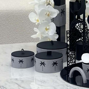 Tùy Chỉnh Vòng Thực Phẩm Sô Cô La Ngày Trái Cây Macaron Bao Bì Hộp Da Lòng Bàn Tay Mô Hình Ramadan Kẹo Ngày Hộp Quà Tặng Thiết Lập Với Logo - Product Image 3