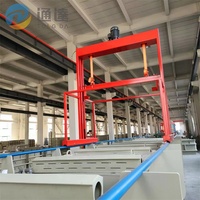 Équipement de placage d'or semi-automatique TONGDA usine de galvanoplastie machine d'électrolyse d'argent