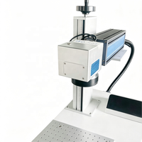 Máquina de Marcado Láser de Fibra Huike 100W JPT MAX, Precio de Fábrica, con Mesa Rotatoria y Lentes Intercambiables 2D/3D Opcionales