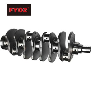 Crankshaft untuk Komatsu Loader Backhoe WB93R-2 WB97S-2 WB97R-2 WB150 dengan Mesin S4D106, Suku Cadang Pengganti S4D106 - Product Image 1