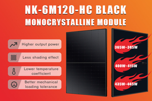 Paneles Solares PERC de Media Celda Totalmente Negros de Alta Calidad, 400W-415W, Modelo para la UE con Certificación TUV CE - Product Image 2