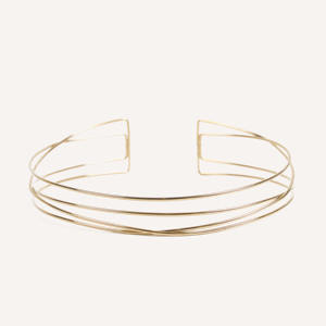 CUCOCUCA YFB 024 Collier ras du cou multicouche en acier inoxydable, bijou chic à chaîne au design simple, idéal pour les tenues d'été - Product Image 1