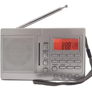 Điều chỉnh kỹ thuật số đa băng tần AM / <span class=keywords><strong>FM</strong></span> / SW / LW <span class=keywords><strong>Radio</strong></span> với đồng hồ báo thức và loa tích hợp - Product Image 1