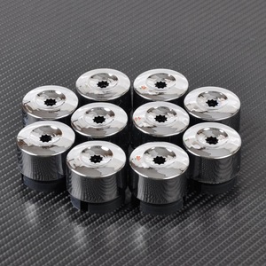Capuchons de roue chromés T77 pour Volkswagen Touareg Audi Q7, pour remplacement et réparation - Product Image 1