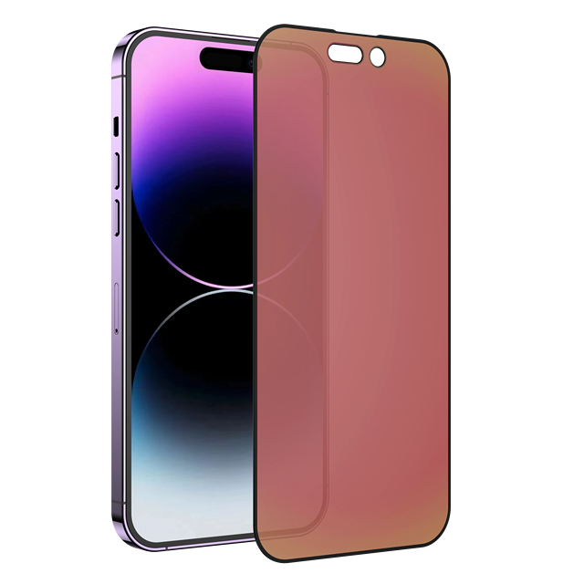 Color Privacy Screen Protector Anti spy Film for iPhone 14 15 16 Anti Scratch Fingerprint Oil Pollution Easy to Install