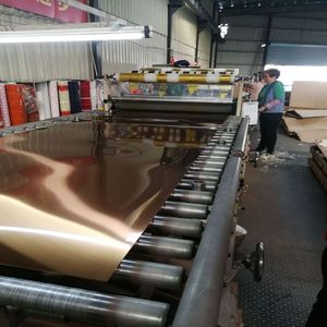 Lamiera in Acciaio Inossidabile 304 316L 430, Spessore 0.6mm 1mm, 4x8, Argento, Oro, Nero, Oro Rosa, Finitura Spazzolata, Satinata, Rivestita PVD - Product Image 4