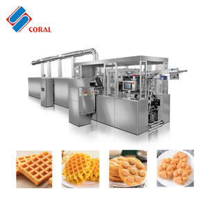 Nouvelle gaufrière en acier inoxydable 304, double couche chauffante, gaz et électrique, grande capacité, longue durée de vie, prix usine - Product Image 4