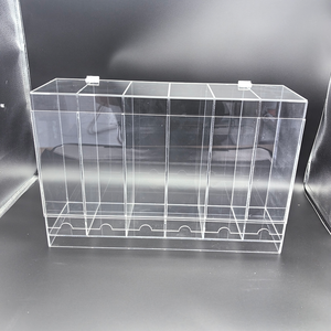 Support de présentation en acrylique pour boîte de cartes de <span class=keywords><strong>jeu</strong></span> de taille personnalisée en gros pour cartes <span class=keywords><strong>Pokémon</strong></span> - Product Image 2