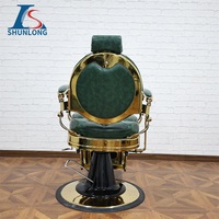 Chaise de salon de coiffure haut de gamme équipement de salon de coiffure antique salon de chaises de barbier professionnel