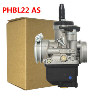 Carburateur PHBL 22AS R2707 pour Dellorto Vespa PX125 / Aprilia AF1 <span class=keywords><strong>50</strong></span>/80 / Piaggio <span class=keywords><strong>Liberty</strong></span> 125 / <span class=keywords><strong>Honda</strong></span> Cub 90 / Derbi Senda <span class=keywords><strong>50</strong></span> - Product Image 1